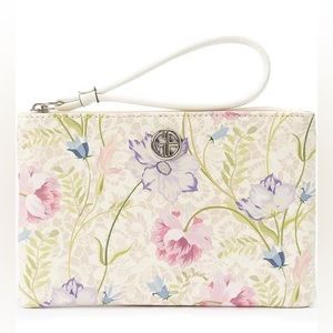 New Giani Bernini Floral Lace Wristlet Spring Easter